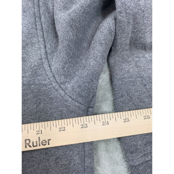 Tommy Hilfiger Men's Medium Gray Crew Neck Sweatshirt Ribbed cuffs Grandpa style - Picture 5 of 9